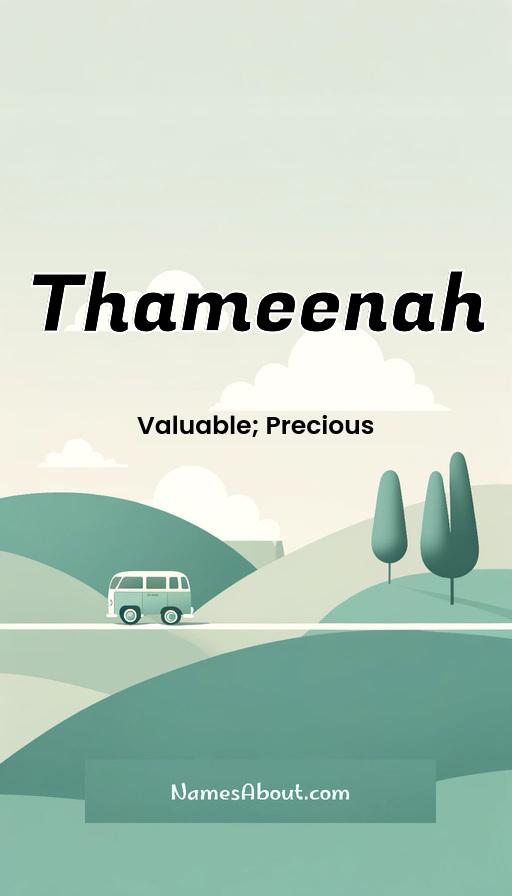 Illustration of Thameenah