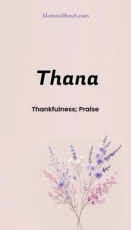 Meaning of Thana