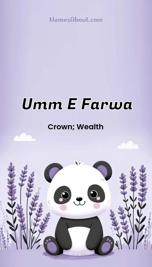 Meaning of Umm E Farwa