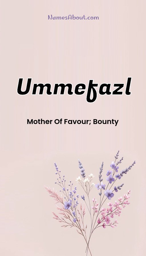 Meaning of Ummefazl