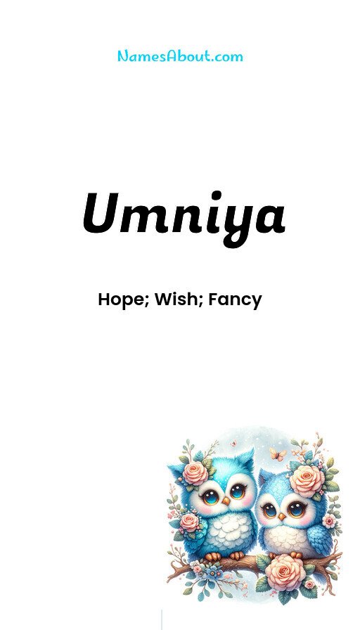 Meaning of Umniya