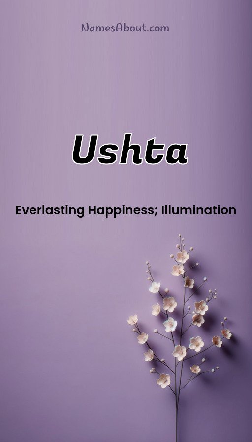 Meaning of Ushta