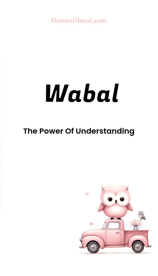 Meaning of Wabal