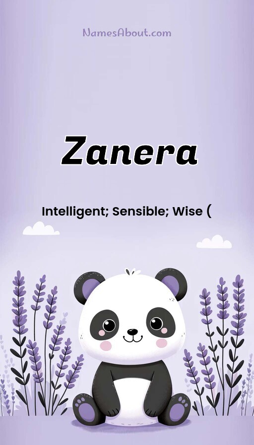 Meaning of Zanera