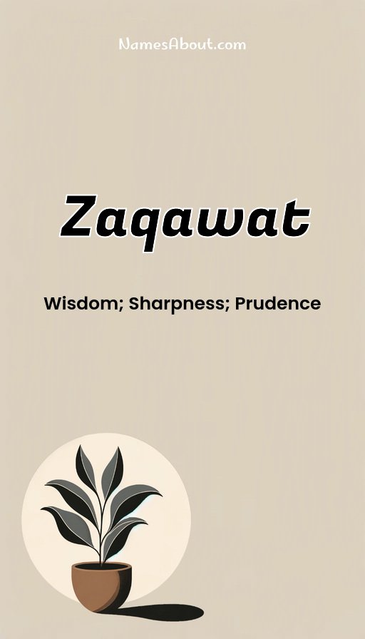 Meaning of Zaqawat
