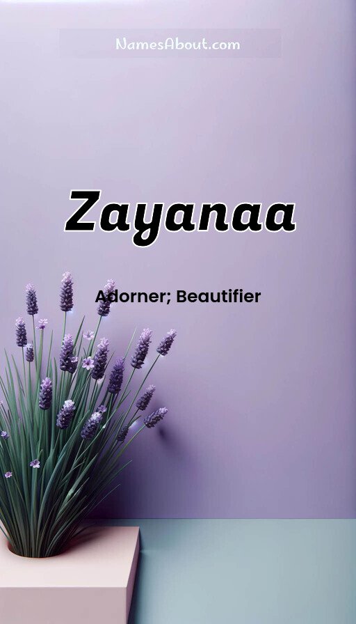 Meaning of Zayanaa