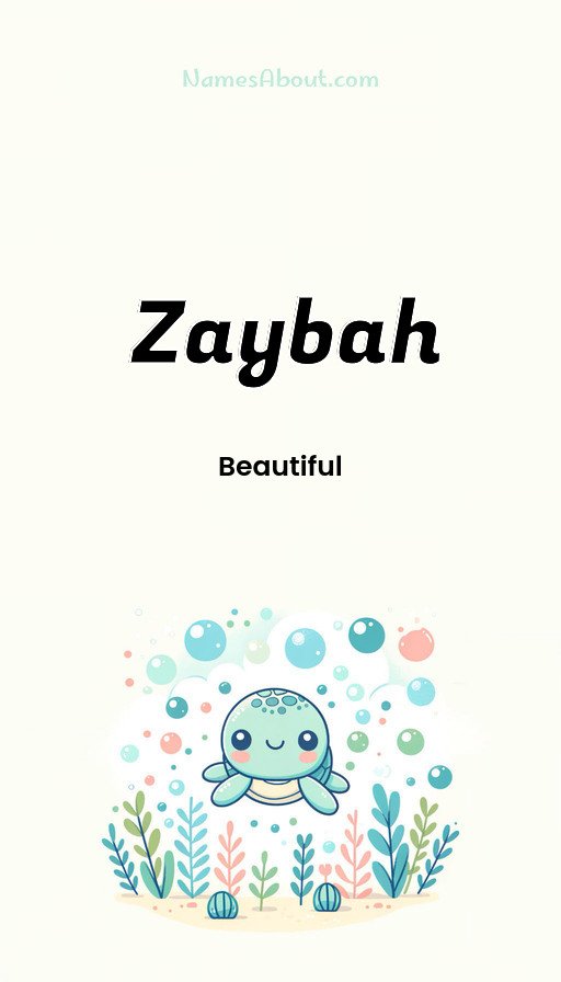Meaning of Zaybah
