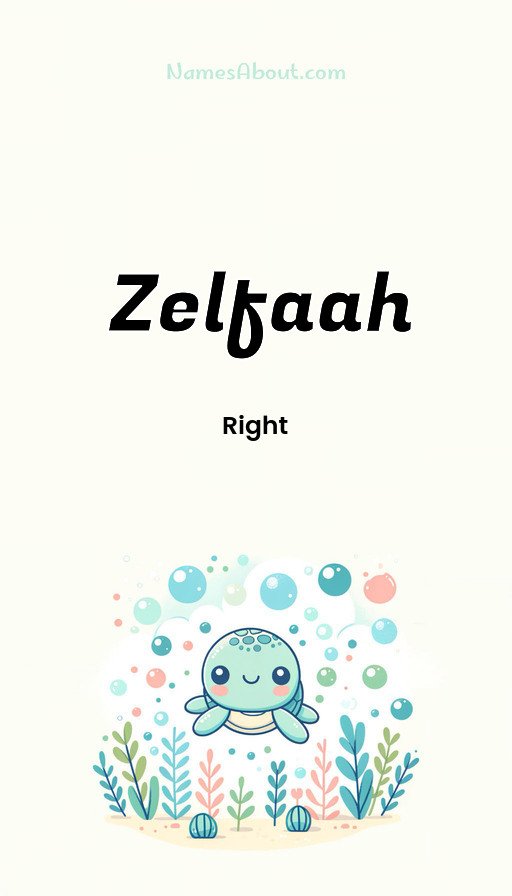 Meaning of Zelfaah