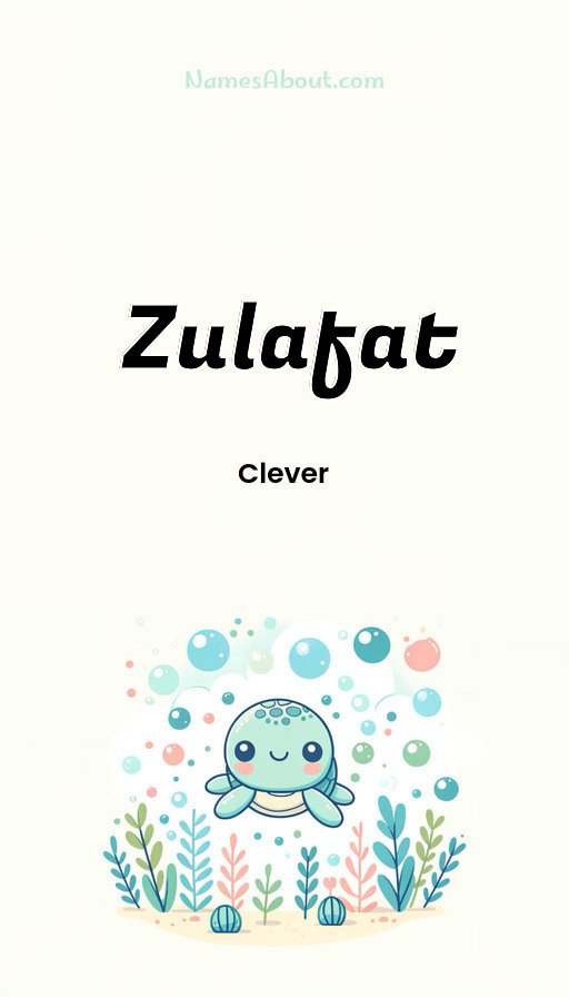 Meaning of Zulafat