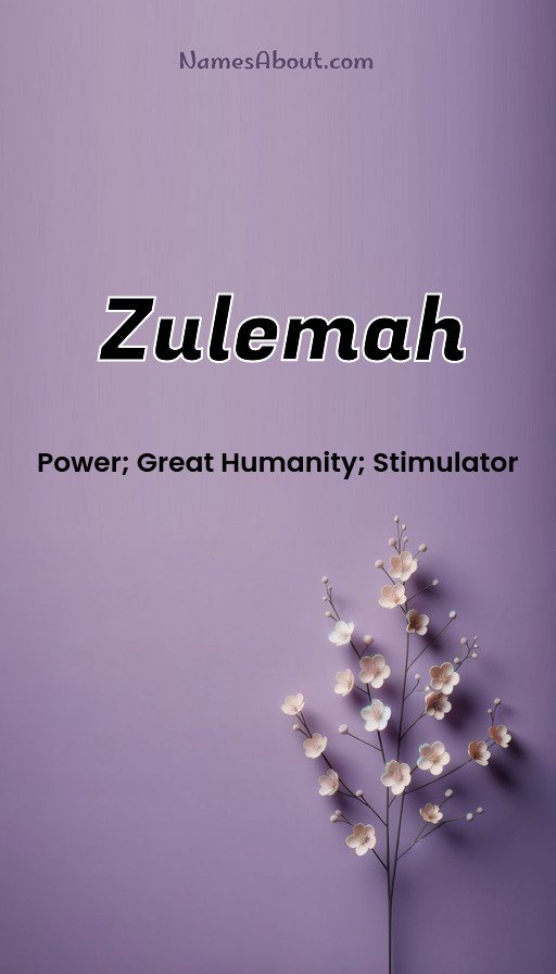 Meaning of Zulemah