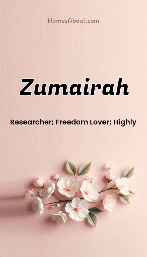 Meaning of Zumairah