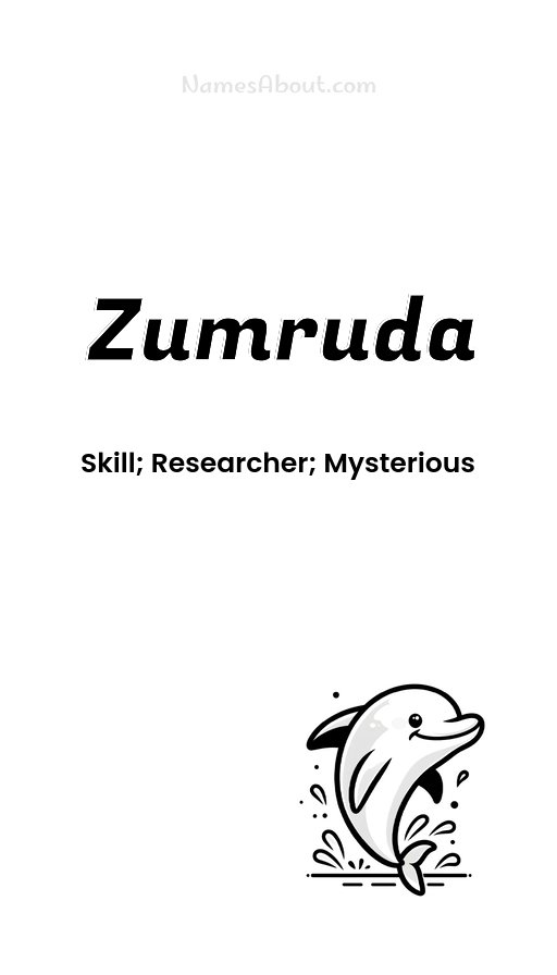 Meaning of Zumruda