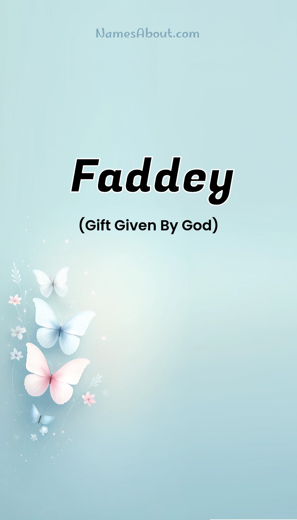 Faddey name and meaning