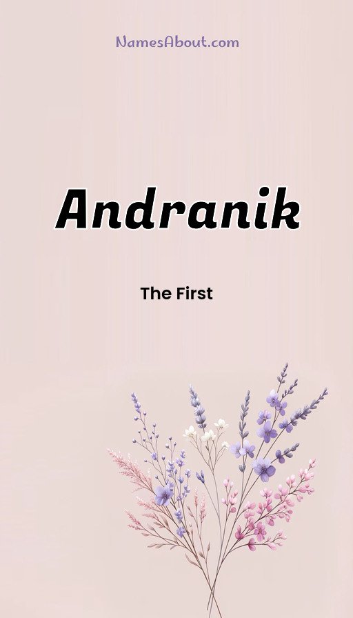 Meaning of Andranik