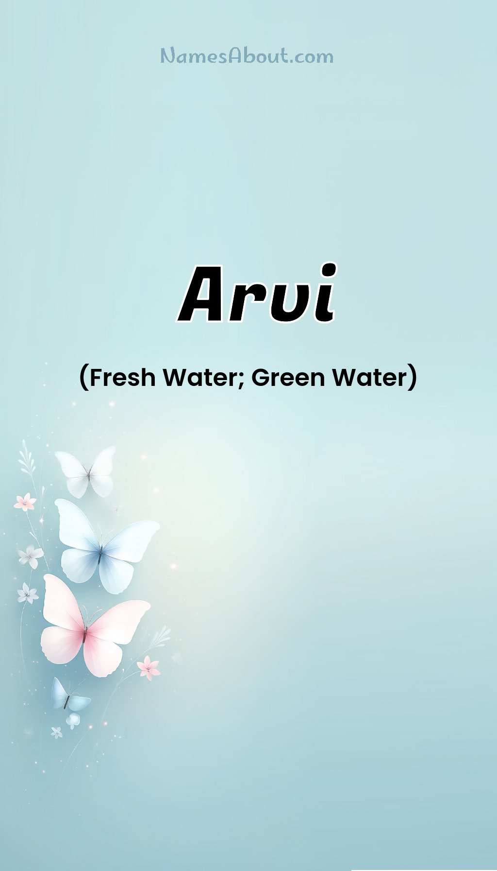 Arvi name and meaning