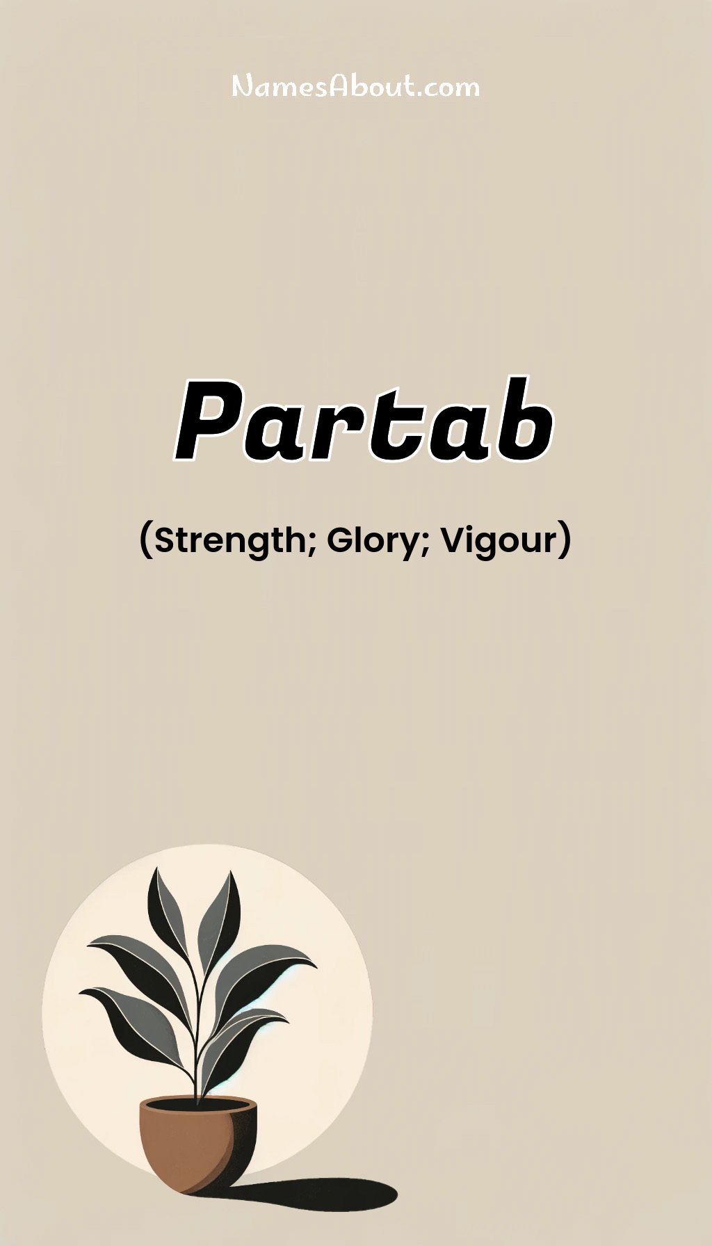 Partab name and meaning