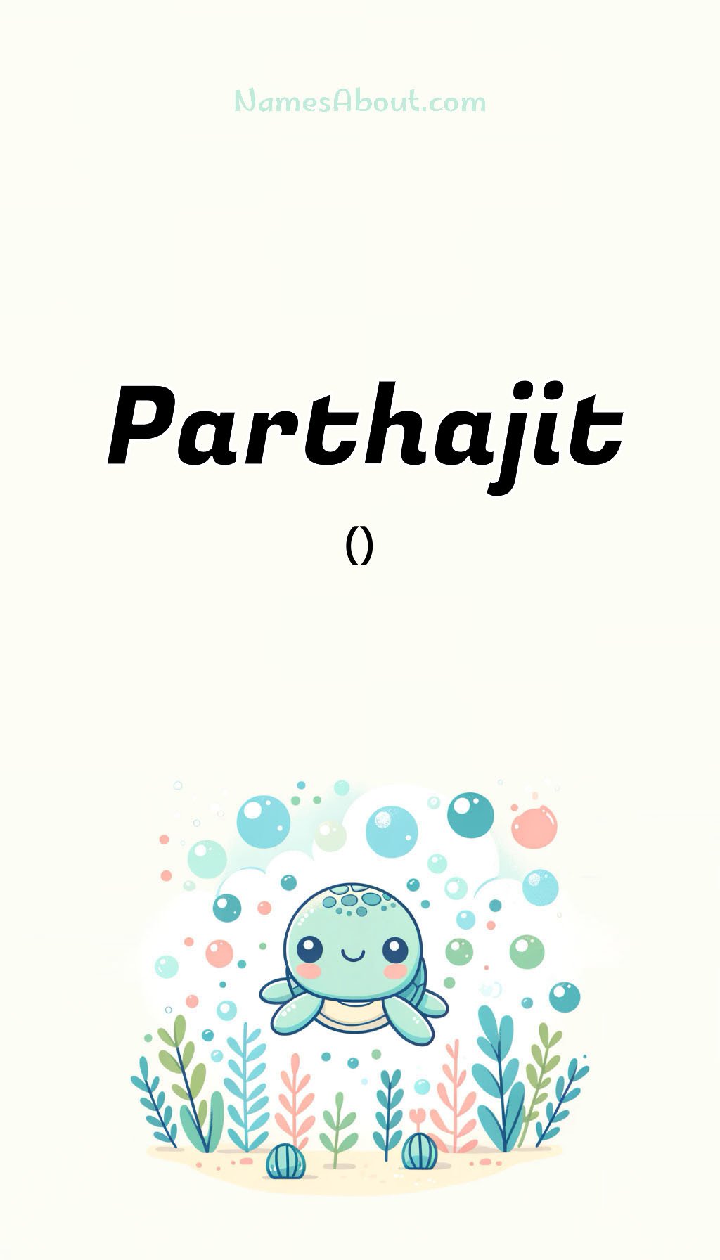 Parthajit name and meaning