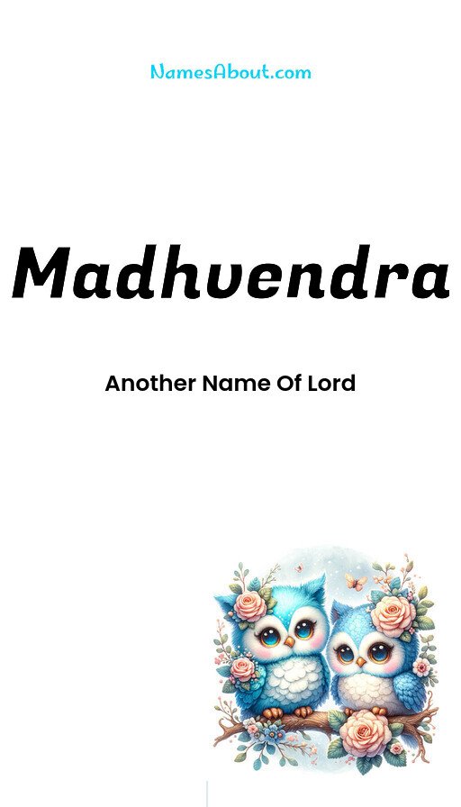 Meaning of Madhvendra