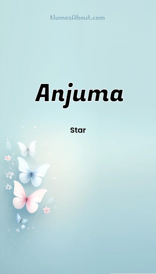 Meaning of Anjuma