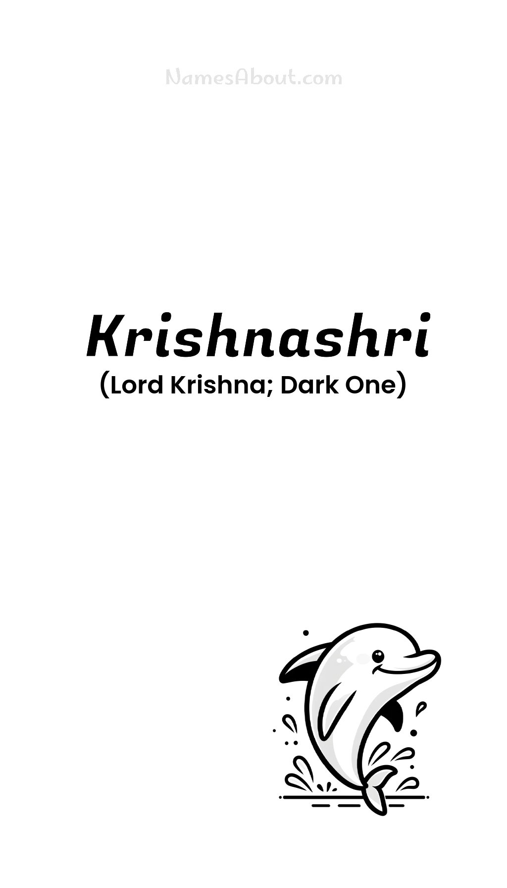 Krishnashri name and meaning