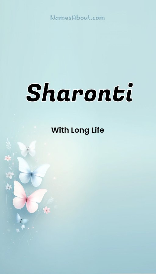 Meaning of Sharonti