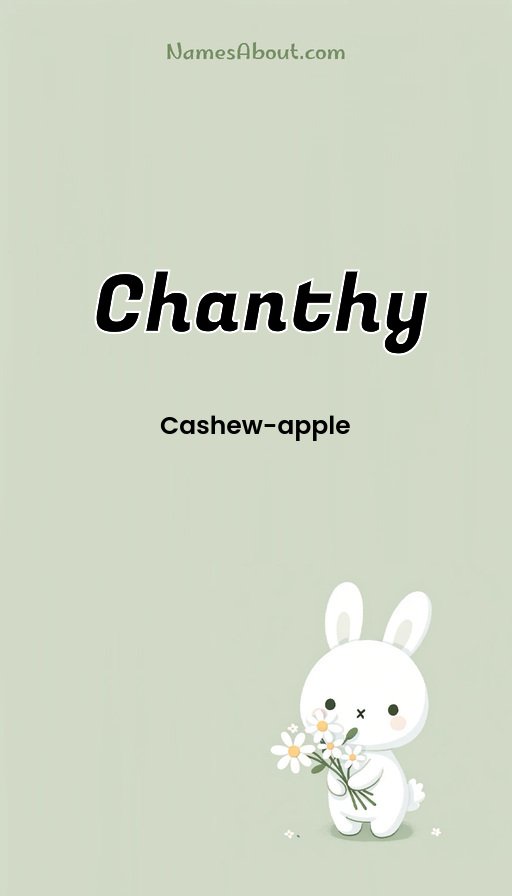 Meaning of Chanthy