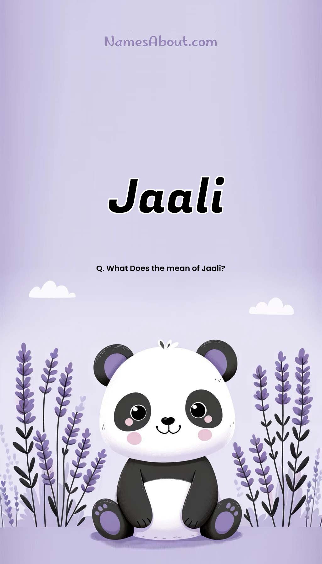 Jaali name and meaning