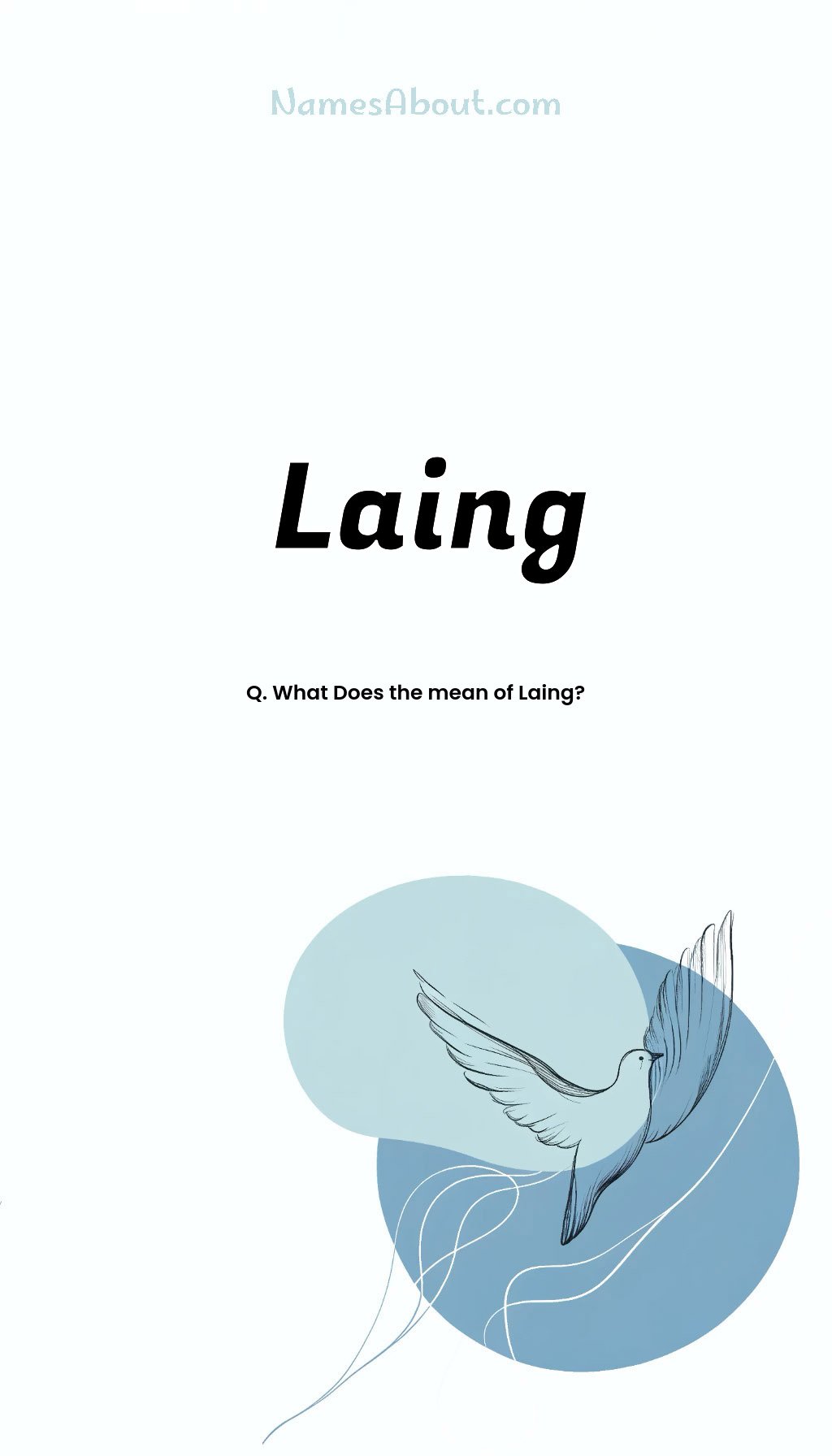 Laing name and meaning