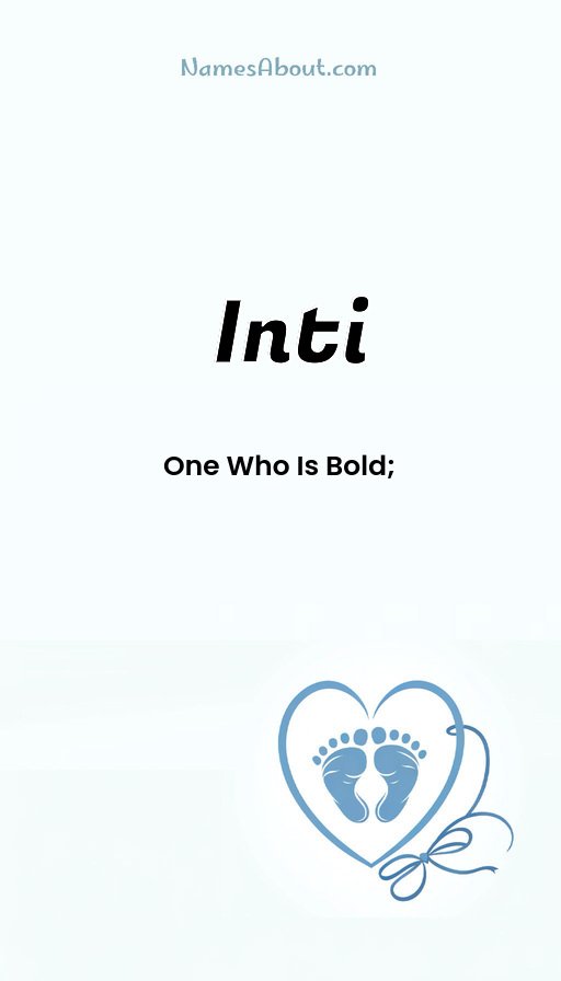 Meaning of Inti