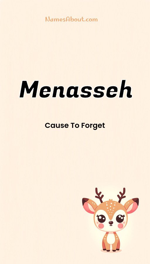 Meaning of Menasseh