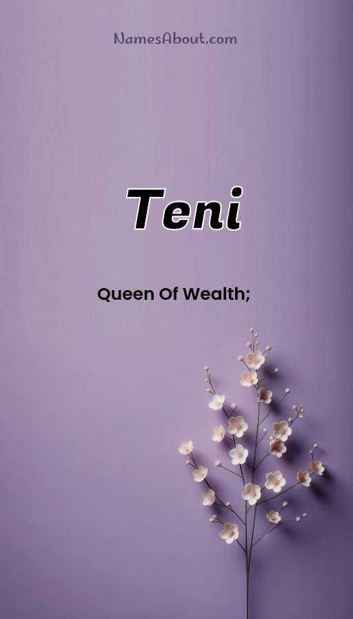 Meaning of Teni
