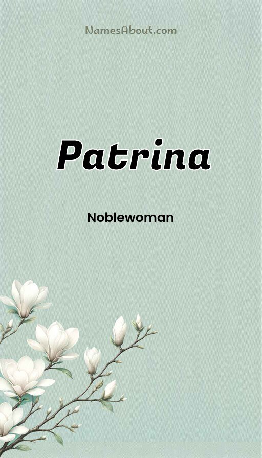 Meaning of Patrina