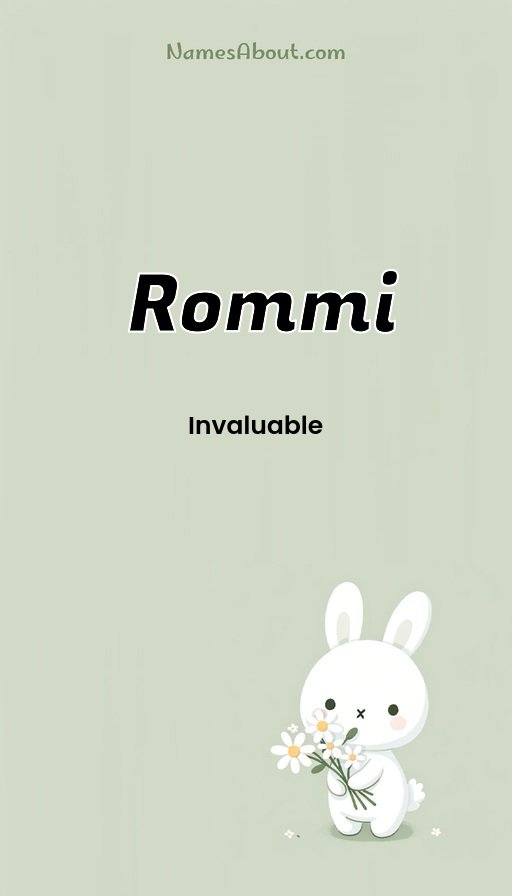 Meaning of Rommi