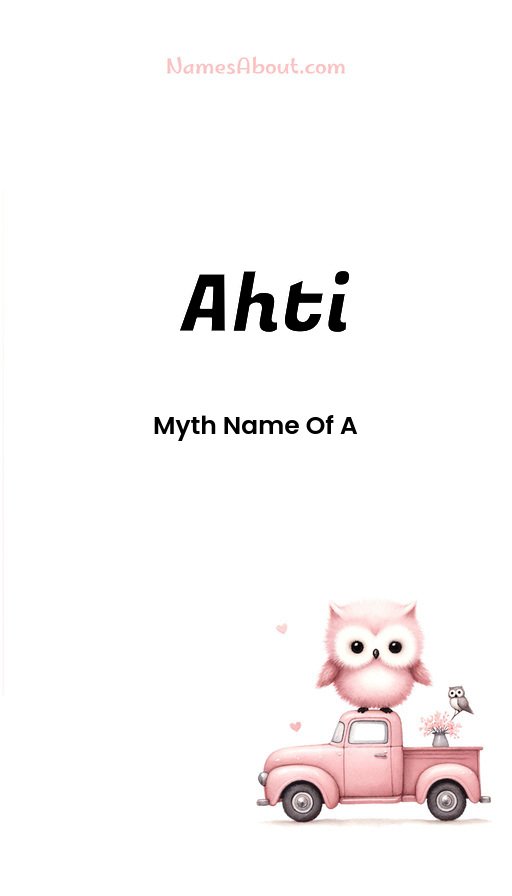 Meaning of Ahti
