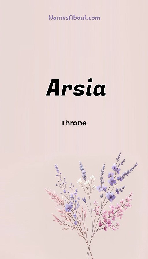 Meaning of Arsia