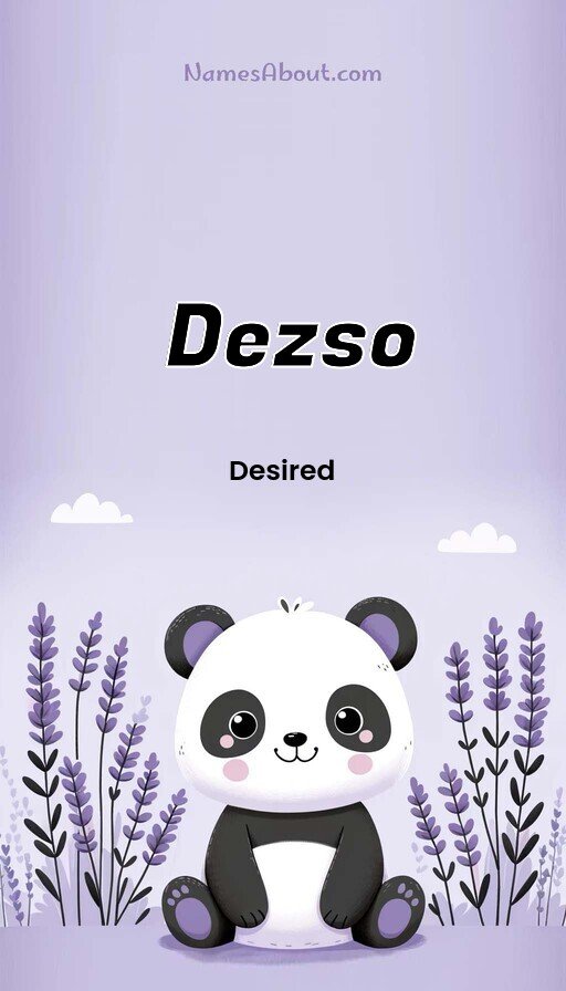 Meaning of Dezso