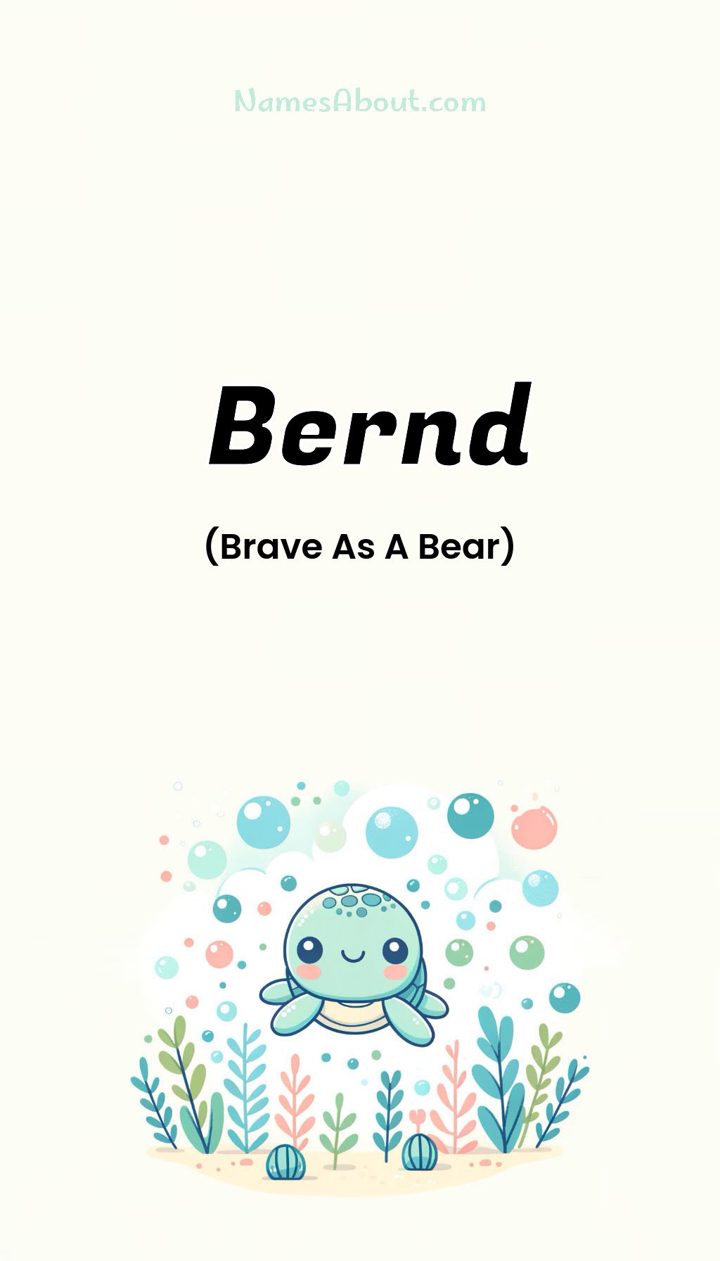 Bernd name and meaning