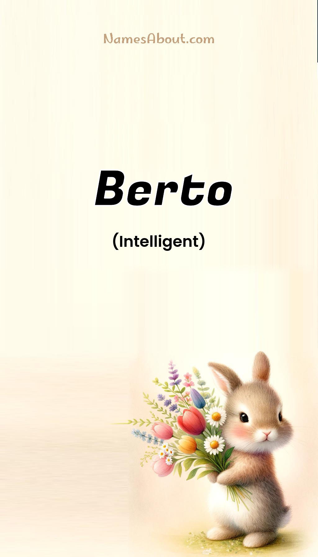 Berto name and meaning