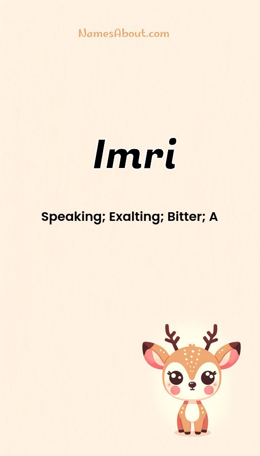 Meaning of Imri