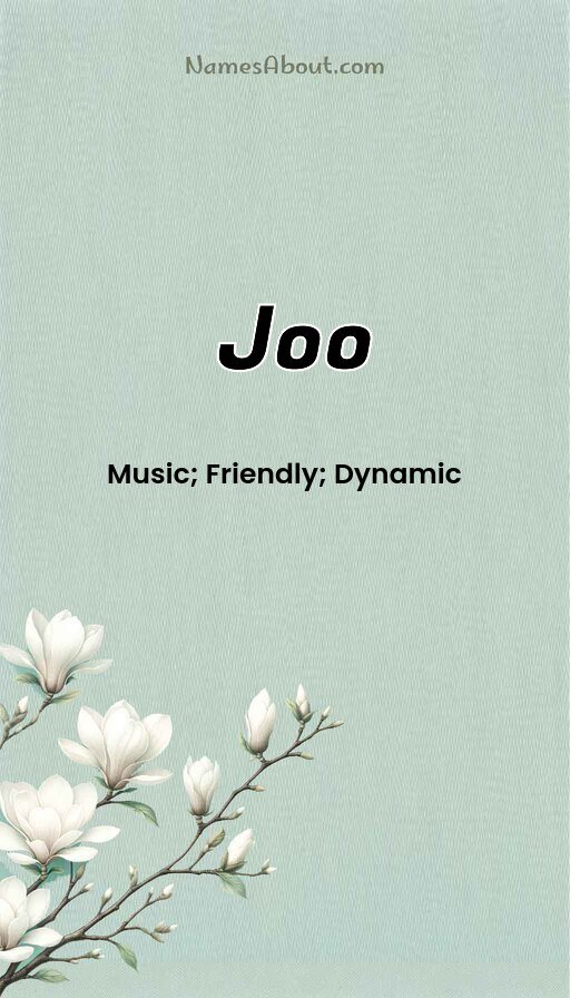 Meaning of Joo