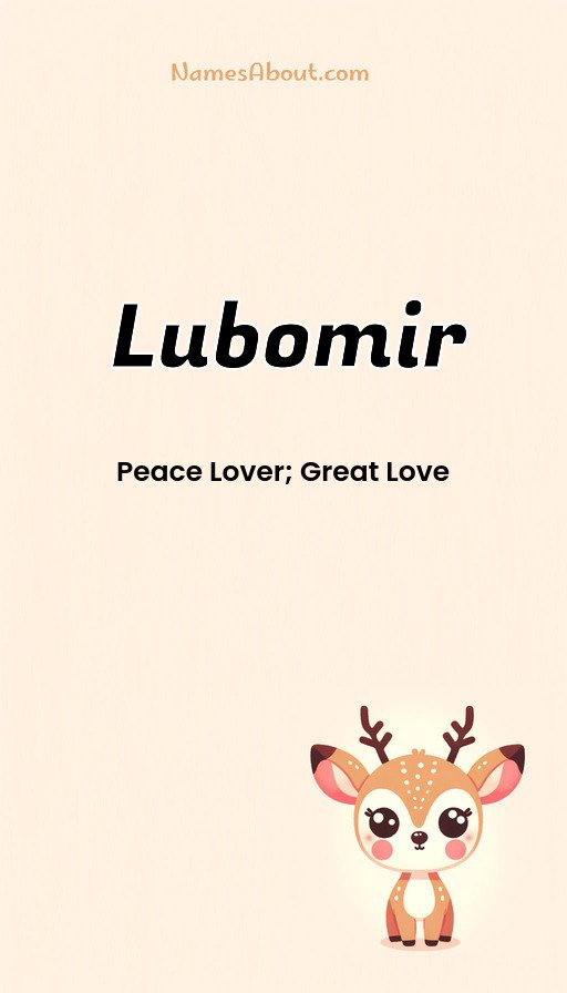 Meaning of Lubomir