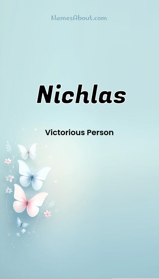 Meaning of Nichlas