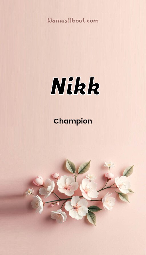 Meaning of Nikk