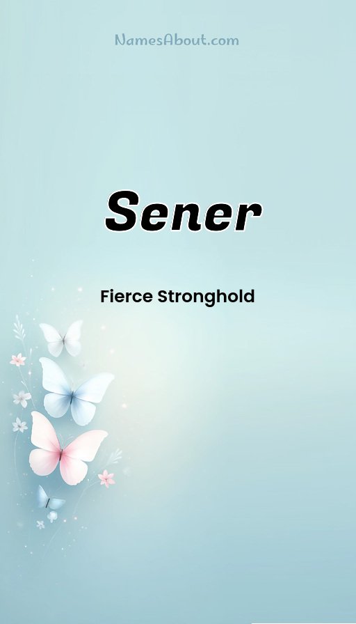 Meaning of Sener