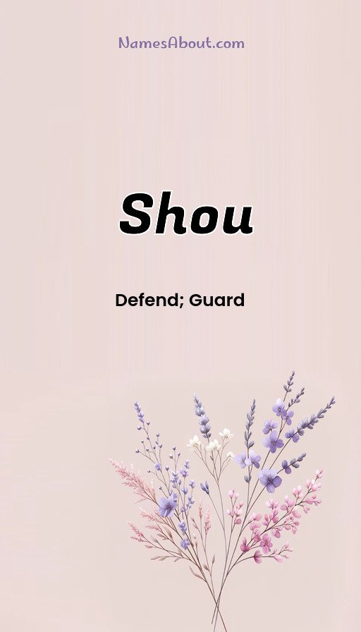 Meaning of Shou