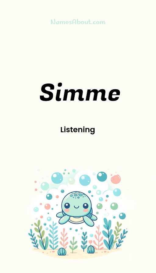 Meaning of Simme