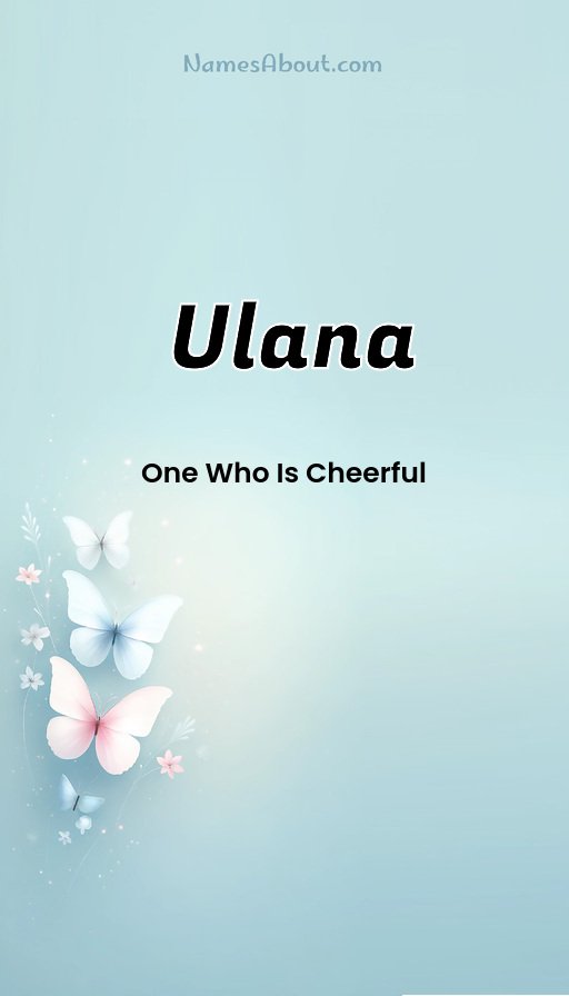 Meaning of Ulana