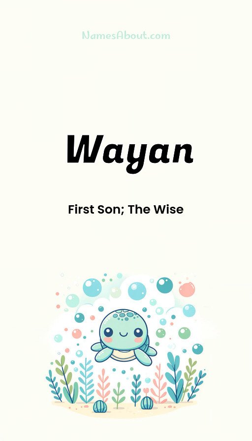 Meaning of Wayan