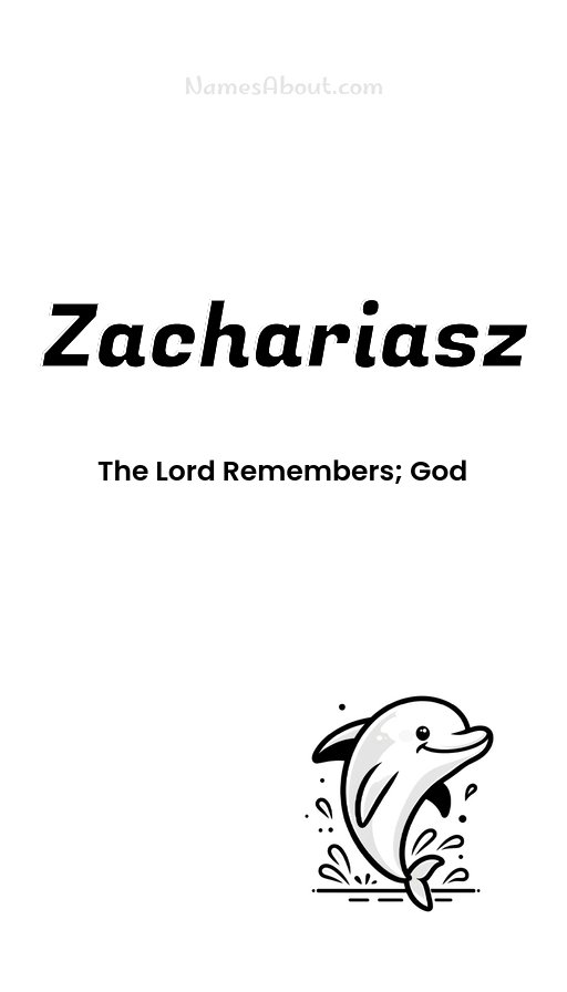 Meaning of Zachariasz