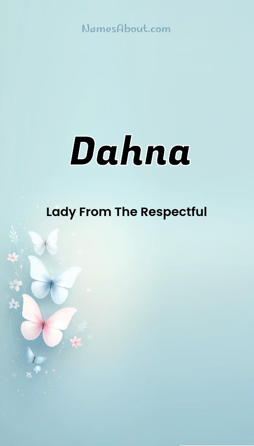 Meaning of Dahna